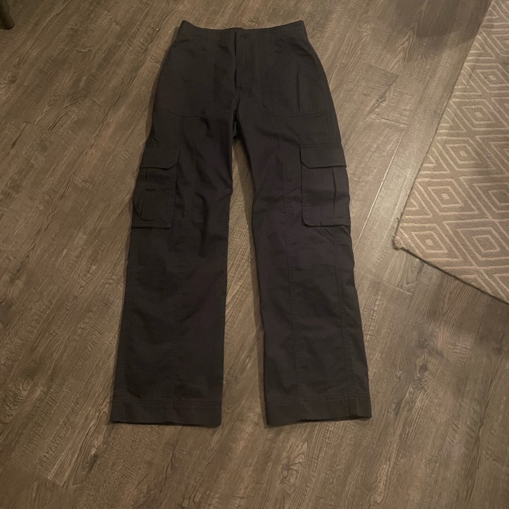 Abercrombie and fitch black cargo pants